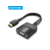 Переходник Vention HDMI to VGA Flat Converter 0.15M Black