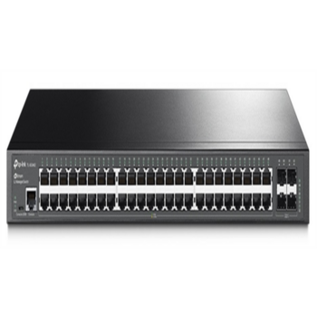 Сетевое оборудование TP-Link TL-SG3452, JetStream управляемый коммутатор уровня 2+ на 48 гигабитных портов и 4 гигабитных uplink-порта