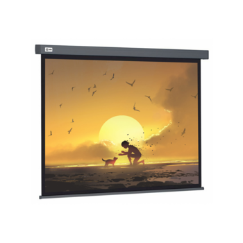 Экран Cactus 124.5x221см Wallscreen CS-PSW-124X221-SG 16:9 настенно-потолочный рулонный серый