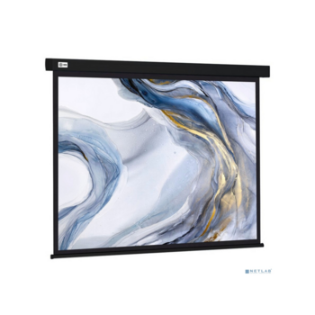 Экран Cactus 180x180см Wallscreen CS-PSW-180X180-BK 1:1 настенно-потолочный рулонный черный