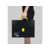 Портфель Бюрократ Black Opal BLPP01YEL 1 отдел. A4 пластик 0.7мм черный/желтый