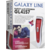 Машинка для стрижки Galaxy Line GL 4157 красный 4Вт (насадок в компл:2шт)