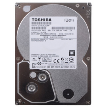 Жесткий диск Toshiba SATA-III 2Tb DT01ACA200 Desktop (7200rpm) 64Mb 3.5"