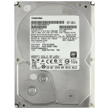 Жесткий диск Toshiba SATA-III 3Tb DT01ACA300 (7200rpm) 64Mb 3.5"