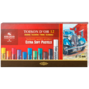 Пастель сухая Koh-I-Noor Toison D or Extra Soft 8552 8552012001KZ круглые 12цв. картон.кор.