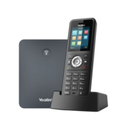 Система DECT Yealink W79P (база W70B+трубка W59R) до 10 SIP-аккаунтов, до 10 трубок на базу, до 20 одновременных вызовов (W79P)