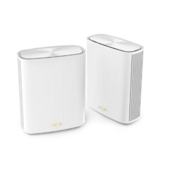 роутер ASUS XD6S (W-2-PK) // AX5400 // 2 pack // 574 + 1201Mbps, 2,4 + 5 gGz, white