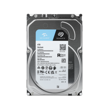 Жесткий диск Seagate Skyhawk HDD 3.5" SATA 4Tб, 5400 rpm, 256Mb buffer, 512e/4Kn, CMR, ST4000VX016, 1 year, (аналог ST4000VX013)