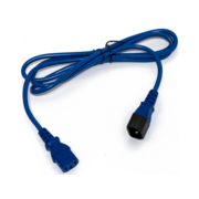 Шнур питания Lanmaster LAN-PP13/14-1.0-BL C13-С14 проводник.:3x0.75мм2 1м 220В 10А синий