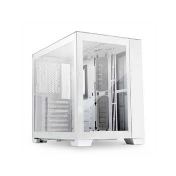 Корпус LIAN LI PC-O11 Dynamic Mini Snow White, Small Case: ATX, Micro-ATX, Mini-ITX, 2xUSB 3.2, 1xUSB 3.2 Type C, 1xAudio, Included Fans: none