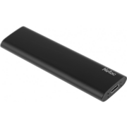 Ssd накопитель Netac Z SLIM Black USB 3.2 Gen 2 Type-C External SSD 2TB, R/W up to 550MB/480MB/s,with USB-C to USB-A cable and USB-A to USB-C adapter 3Y wty