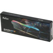 Память DDR4 16GB 3200MHz Netac NTSRD4P32SP-16E Shadow RGB RTL Gaming PC4-25600 CL16 DIMM 288-pin 1.35В single rank с радиатором Ret