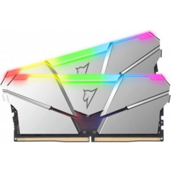 Оперативная память Netac Shadow RGB 32GB (16GB x 2) DDR5-4800 (PC5-38400) C40 Silver 40-40-40-77 1.1V Dual DIMM Kit