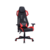 Кресло игровое Cactus CS-CHR-090BLR черный/красный эко.кожа/сетка крестов. нейлон
