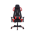 Кресло игровое Cactus CS-CHR-090BLR черный/красный эко.кожа/сетка крестов. нейлон