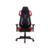 Кресло игровое Cactus CS-CHR-090BLR черный/красный эко.кожа/сетка крестов. нейлон