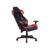 Кресло игровое Cactus CS-CHR-090BLR черный/красный эко.кожа/сетка крестов. нейлон