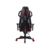 Кресло игровое Cactus CS-CHR-090BLR черный/красный эко.кожа/сетка крестов. нейлон