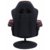 Кресло игровое Cactus CS-CHR-GS200BLR черный/красный сиденье черный/красный эко.кожа металл подст.для ног