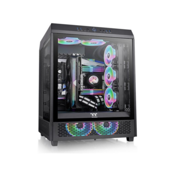 Корпус Thermaltake The Tower 500 черный без БП ATX 11x120mm 5x140mm 4xUSB3.0 audio bott PSU