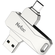 Флеш Диск Netac 128Gb U782C NT03U782C-128G-30PN USB3.0 серебристый Windows XP/7/8/10+; Mac OS X 10.5+; Linux 2.4.x+; Android 7.0 or above