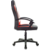 Кресло игровое Zombie 11LT черный/красный текстиль/эко.кожа крестовина пластик