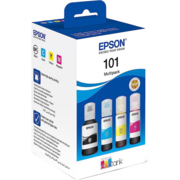 Картридж струйный Epson L101 C13T03V64A черный/голубой/пурпурный/желтый (7500стр.) (127мл) для Epson L4150/L4160/L4167/L6160/L6170/L6190/L6270/L14150