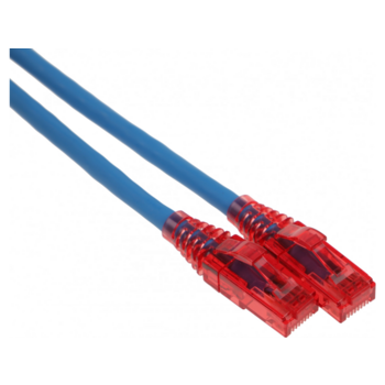 Патч-корд Hyperline PC-LPM-UTP-RJ45-RJ45-C5e-2M-LSZH-BL PC-LPM-UTP-RJ45-RJ45-C5E-2M UTP вилка RJ-45-вилка RJ-45 кат.5е 2м синий LSZH (уп.:1шт) 24AWG