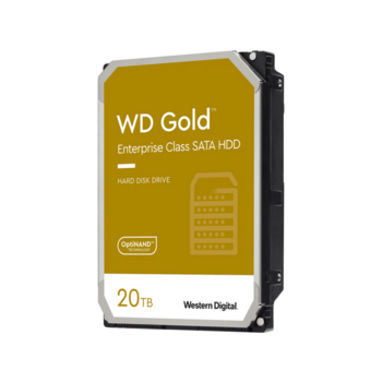 Жесткий диск Western Digital HDD SATA-III 20Tb GOLD WD201KRYZ, 7200rpm, 512MB buffer, 1 year