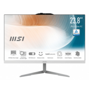 Моноблок MSI Modern AM242T 12M-063RU 23.8" Full HD Touch i5 1240P (1.7) 16Gb SSD512Gb Iris Xe Windows 11 Professional GbitEth WiFi BT 120W Cam белый 1920x1080