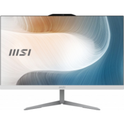 Моноблок MSI Modern AM242T 12M-066XRU 23.8" Full HD Touch i5 1240P (1.7) 8Gb SSD512Gb Iris Xe noOS GbitEth WiFi BT 120W клавиатура мышь Cam белый 1920x1080