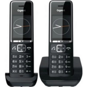 Р/Телефон Dect Gigaset Comfort 550 DUO RUS черный (труб. в компл.:2шт) автооветчик АОН