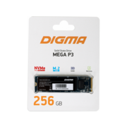 носитель информации SSD M.2 Digma 256Gb PCI-E x4 DGSM3256GP33T Mega P3