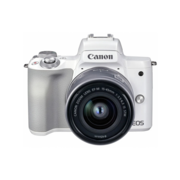 Фотоаппарат Canon EOS M50 Mark II белый 24.1Mpix 3" 4K WiFi EF-M15-45 IS STM LP-E12 (с объективом)