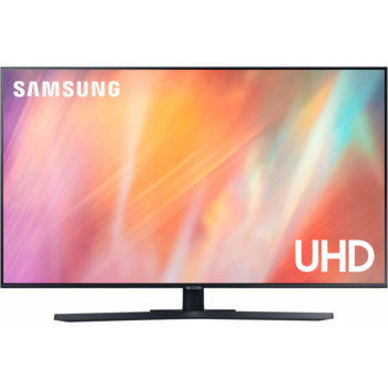 Телевизор LED Samsung 43" UE43AU7500UXRU Series 7 черный 4K Ultra HD 60Hz DVB-T2 DVB-C DVB-S2 WiFi Smart TV (RUS)