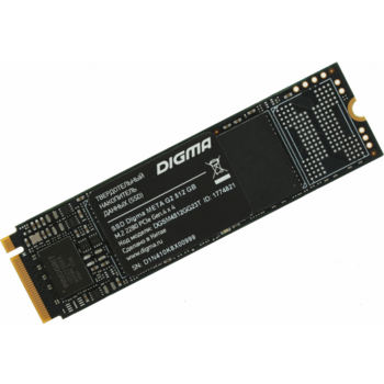 Накопитель SSD Digma PCI-E 4.0 x4 512Gb DGSM4512GG23T Meta G2 M.2 2280