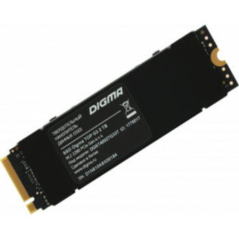 Накопитель SSD Digma PCI-E 4.0 x4 2Tb DGST4002TG33T Top G3 M.2 2280