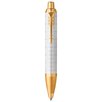 Ручка шариков. Parker IM Premium K318 (RF2143643) Pearl GT M син. черн. подар.кор.