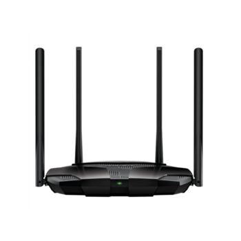 Роутер беспроводной Mercusys MR80X AX3000 10/100/1000BASE-TX черный