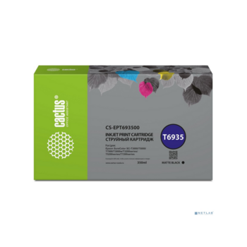 Картридж струйный Cactus CS-EPT693500 T6935 черный матовый (350мл) для Epson SureColor SC-T3000/T3070/T3200/T5000/5200