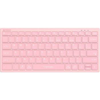 Клавиатура A4Tech Fstyler FBX51C розовый USB беспроводная BT/Radio slim Multimedia (FBX51C PINK)