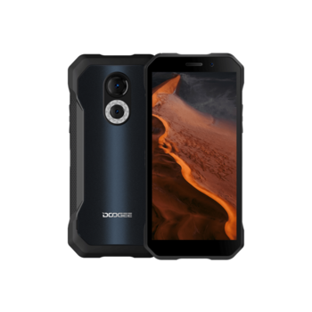 Doogee S61 AG Frost, 6'' 720x1440, 4x2.3ГГц + 4x1.8ГГц, 8 Core, 6GB RAM, 64GB, up to 512GB flash, 20 МП+20 МП/8Mpix, 2 Sim, 2G, 3G, LTE, BT v5.0, Wi-Fi, NFC, GPS, Type-C, 5180mAh, Android 12, 266 г, 167,4 ммx81.4 ммx14,6 мм