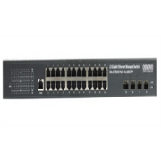 PoE Коммутатор OSNOVO SW-24G4X-1L Управляемый L3 PoE коммутатор на 24xGE RJ-45 c PoE + 4х10G SFP+ порта. Порты: 2 x GE (10/100/1000 Base-T) с PoE (до 90W, A+B) + 22 x GE (10/100/1000 Base-T) с PoE (до 30W), 4 x 1G/