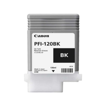 Картридж Canon PFI-120BK (black), 130 мл для TM-200/205/300/305