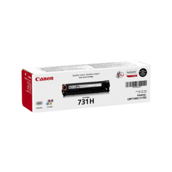 Картридж CRG 731 H BK для Canon LBP7100Cn LBP7100, LBP7110Cw LBP7110, MF623Cn MF623, MF628Cw MF628, MF8230Cn MF8230, MF8280Cw MF8280