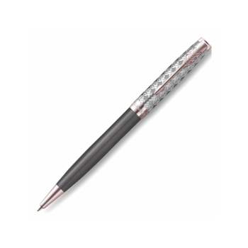 Ручка шариков. Parker Sonnet Premium K537 (CW2119791) Metal Grey PGT M черн. черн. подар.кор. сменный стержень 1стерж. линия 1мм кругл. 1цв.