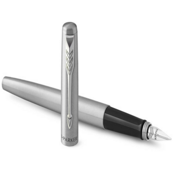 Набор ручек Parker Jotter Core FK61 (2093258) Stainless Steel CT сталь нержавеющая подар.кор. ручка перьевая, ручка шариковая