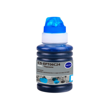 Чернила Cactus CS-EPT06C24 112C голубой пигментный 70мл для Epson L6550/6570/11160/15150/15160