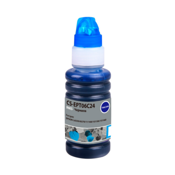 Чернила Cactus CS-EPT06C24 112С голубой пигментный 70мл для Epson L6550/6570/11160/15150/15160