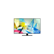 Телевизор QLED Samsung 55" QE55Q80AAUXCE Series 8 темно-серебристый 4K Ultra HD 120Hz DVB-T2 DVB-C DVB-S2 USB WiFi Smart TV (RUS)